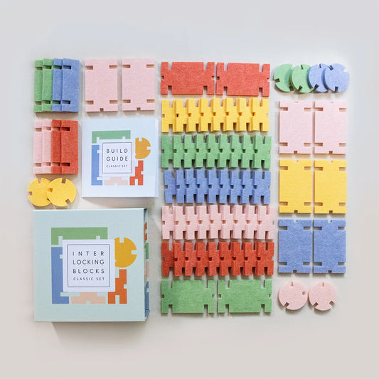interlocking blocks - classic set