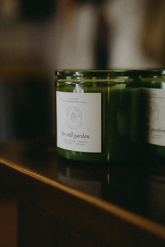 the still garden candle