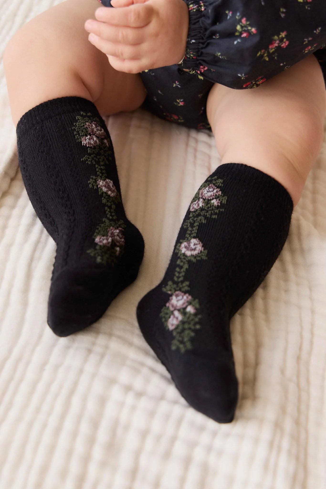 tasha floral sock