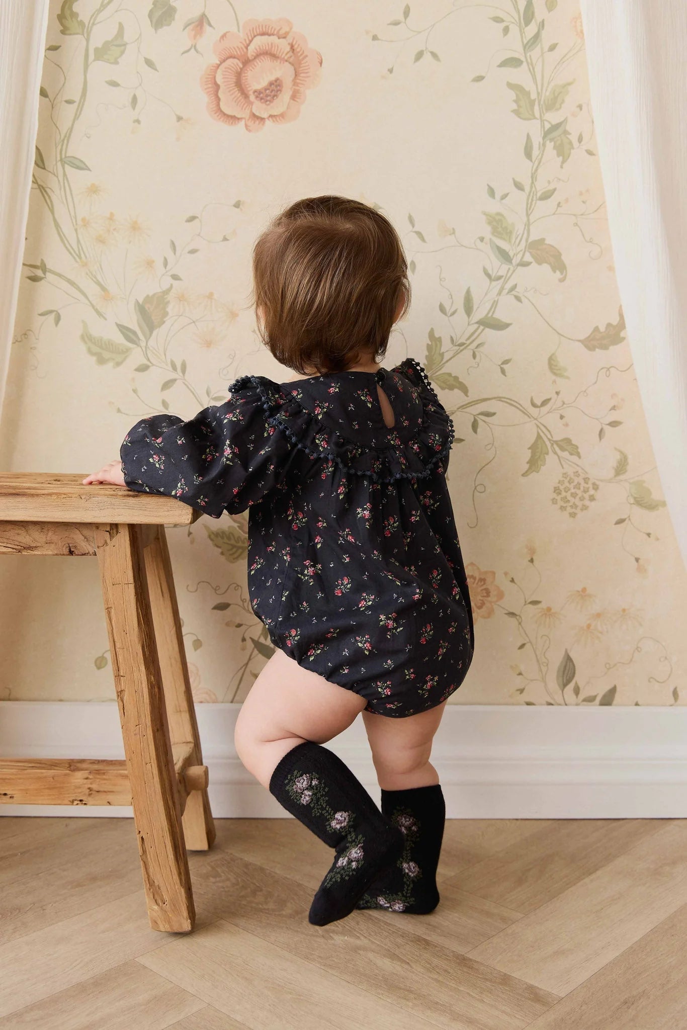 tasha floral sock