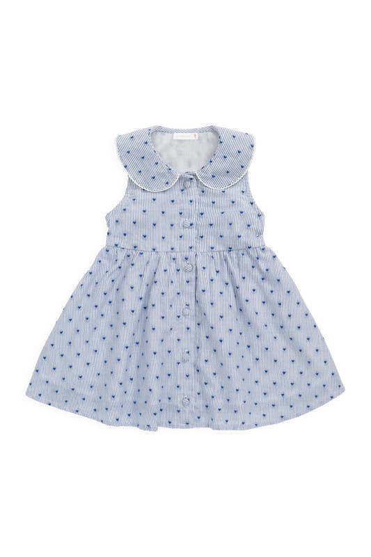 organic cotton wisteria dress