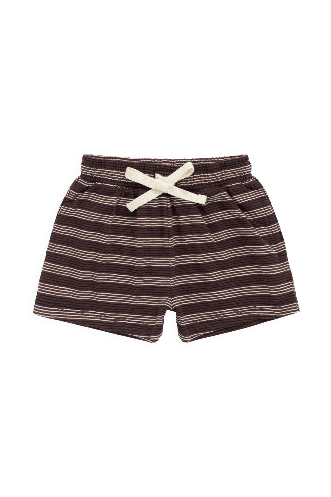 slub cotton iver short