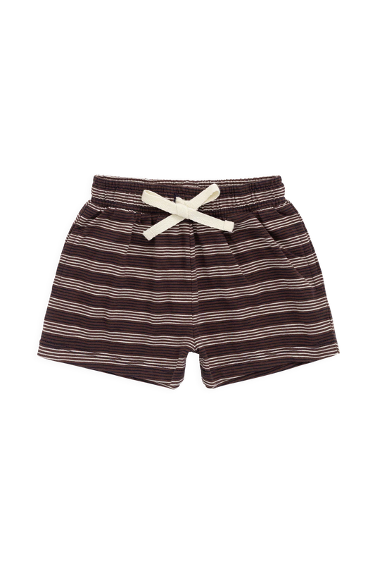 slub cotton iver short