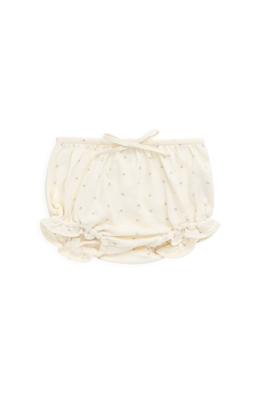 organic cotton frill bloomer