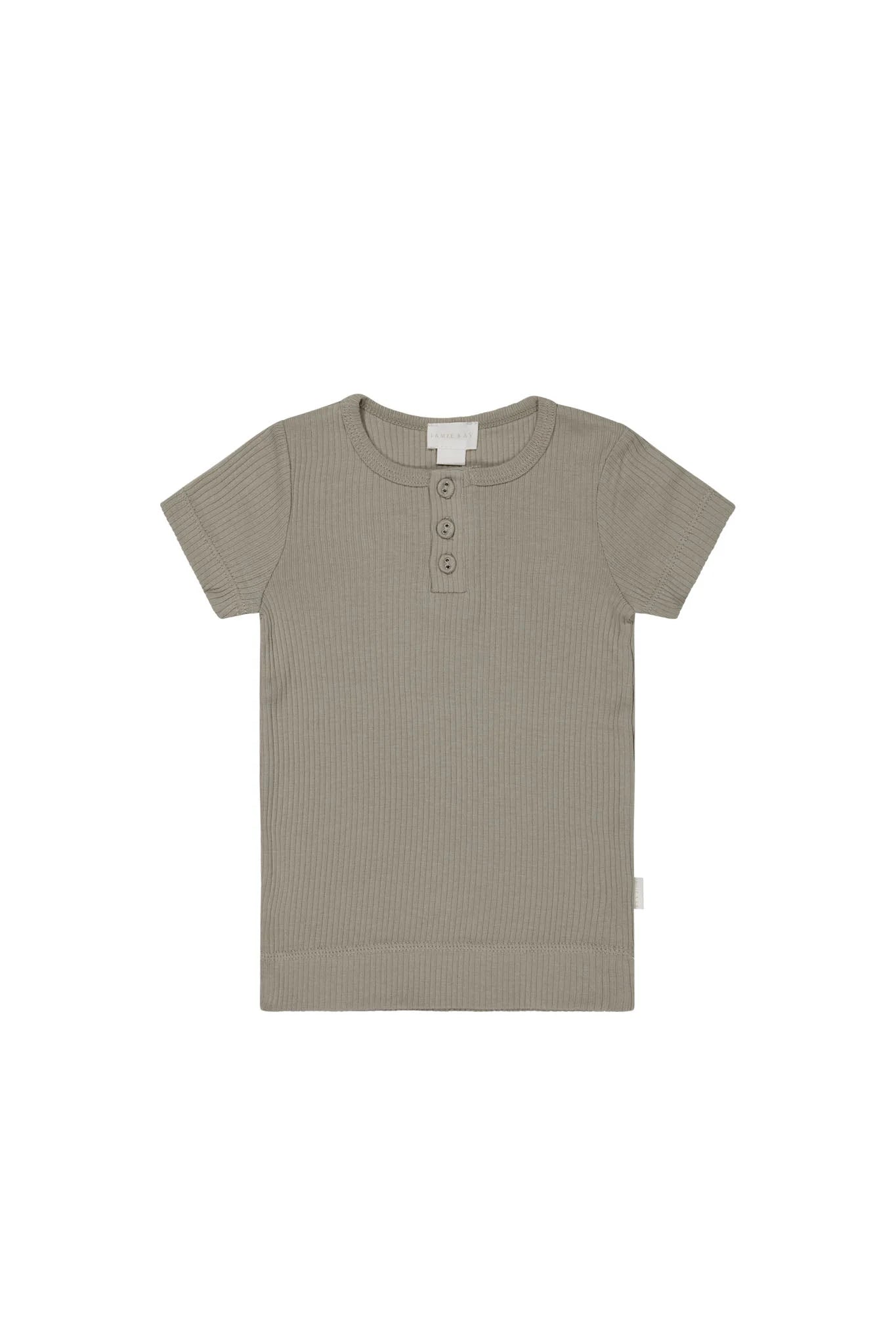 Organic Cotton Modal Henley Tee