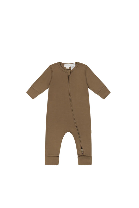 pima cotton frankie zip one piece