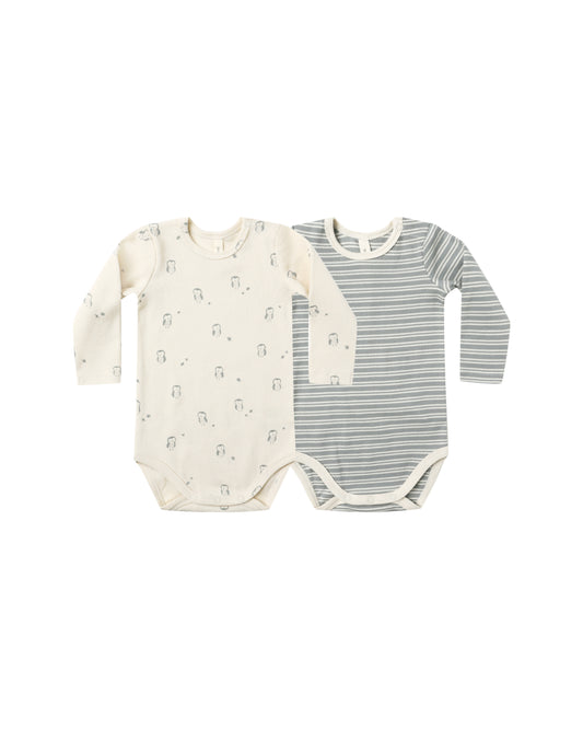 ribbed bodysuit: 2pack