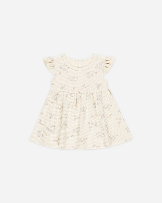 flutter sleeve dress
