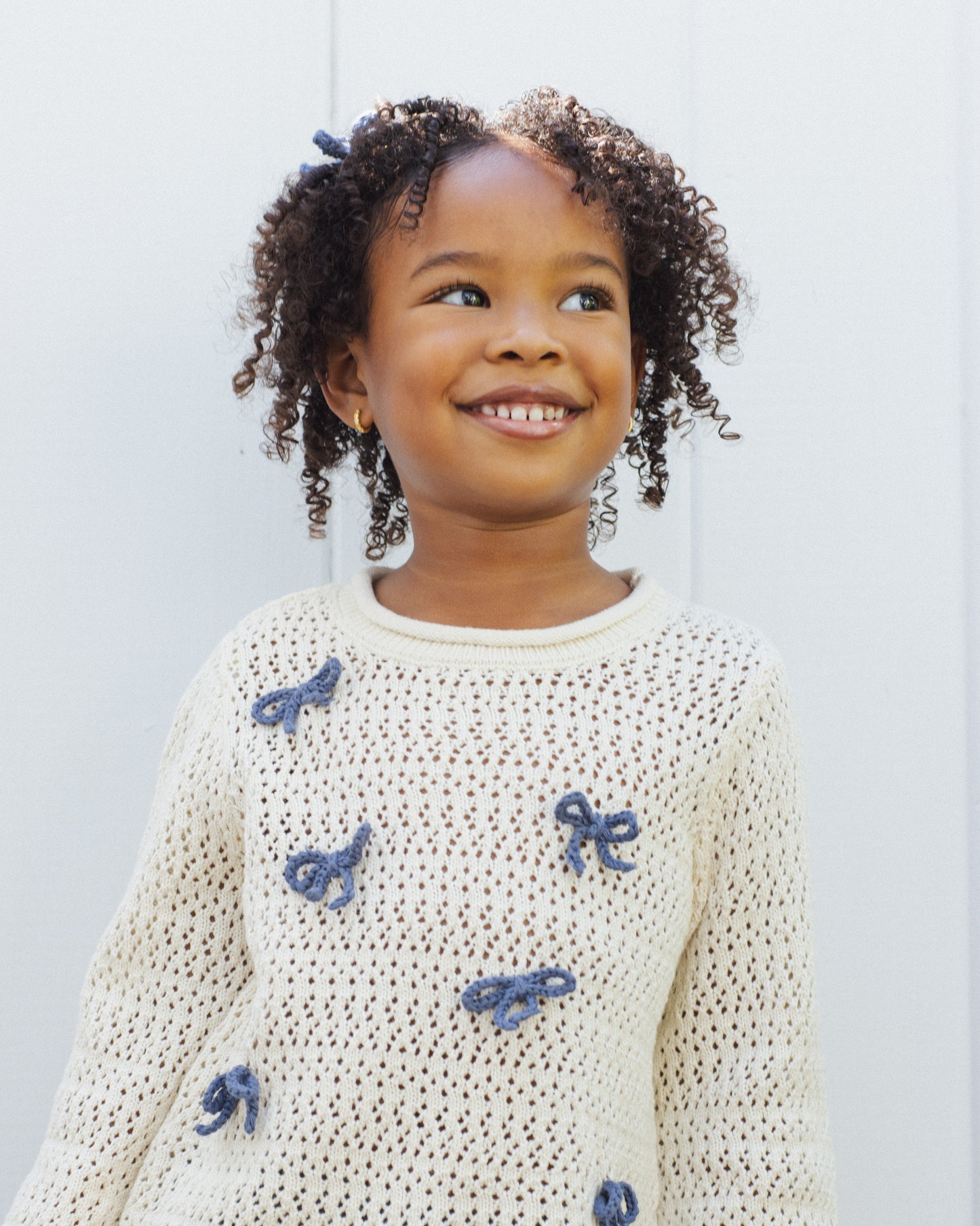 crochet knit pullover