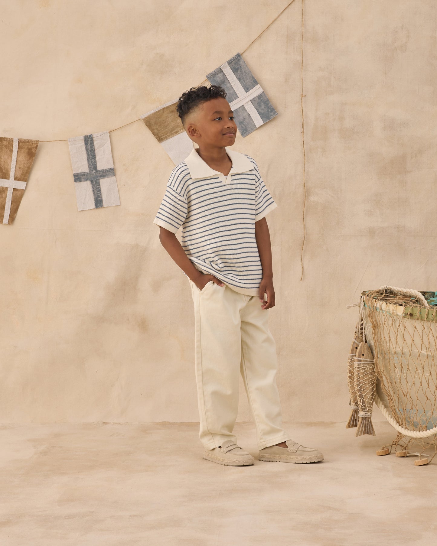 chandler knit polo