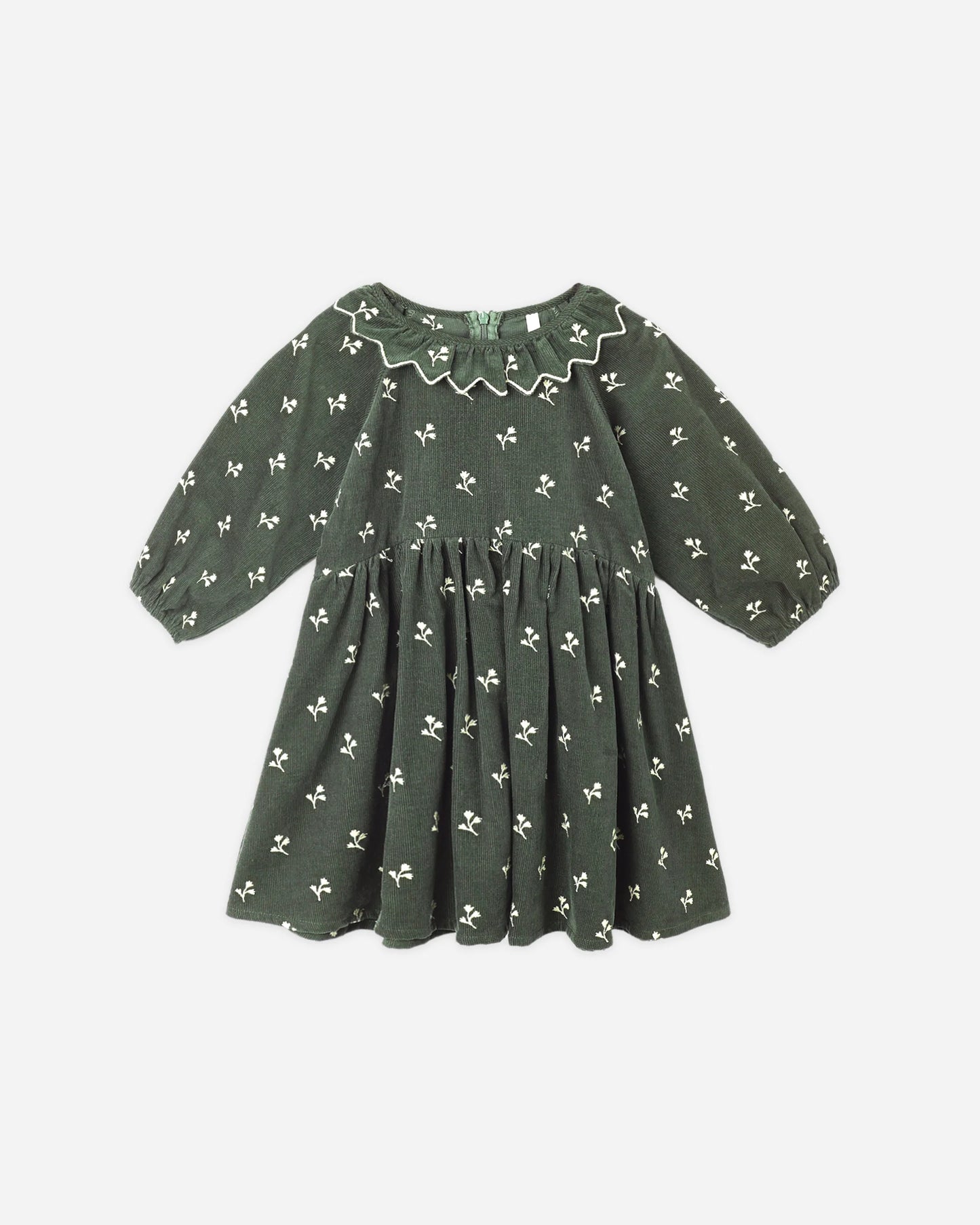 freya dress blossom embroidery