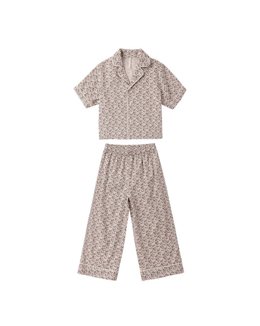 woven pajama set