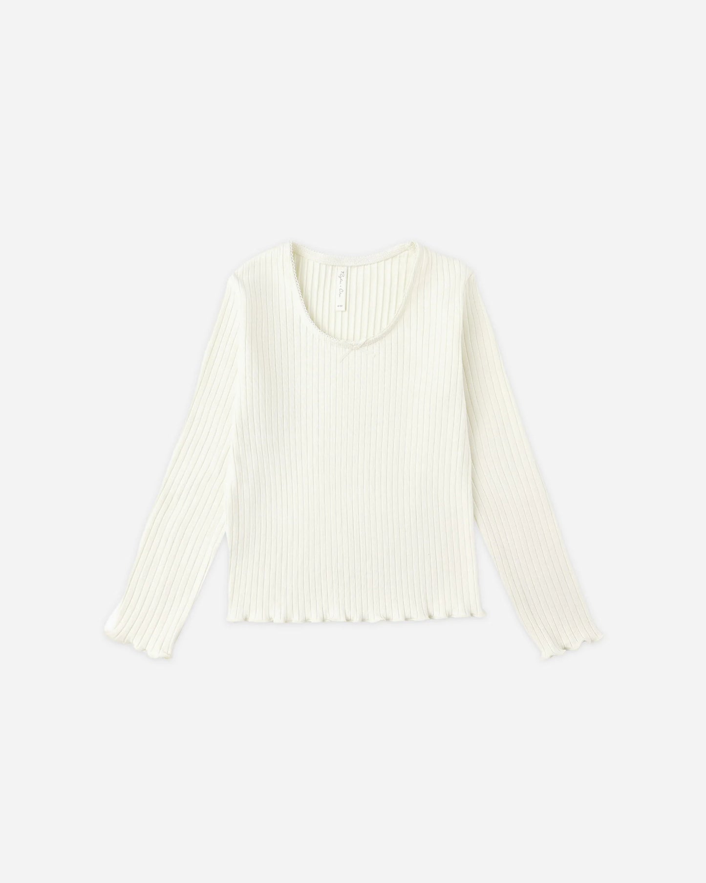ribbed long sleeve