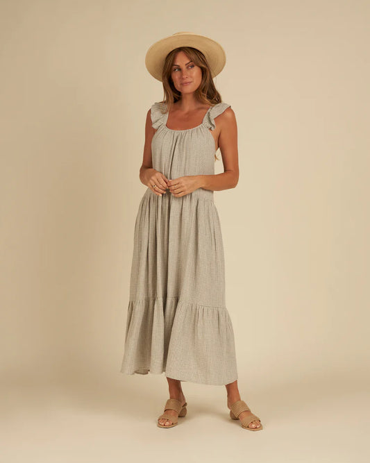 abbie tiered maxi