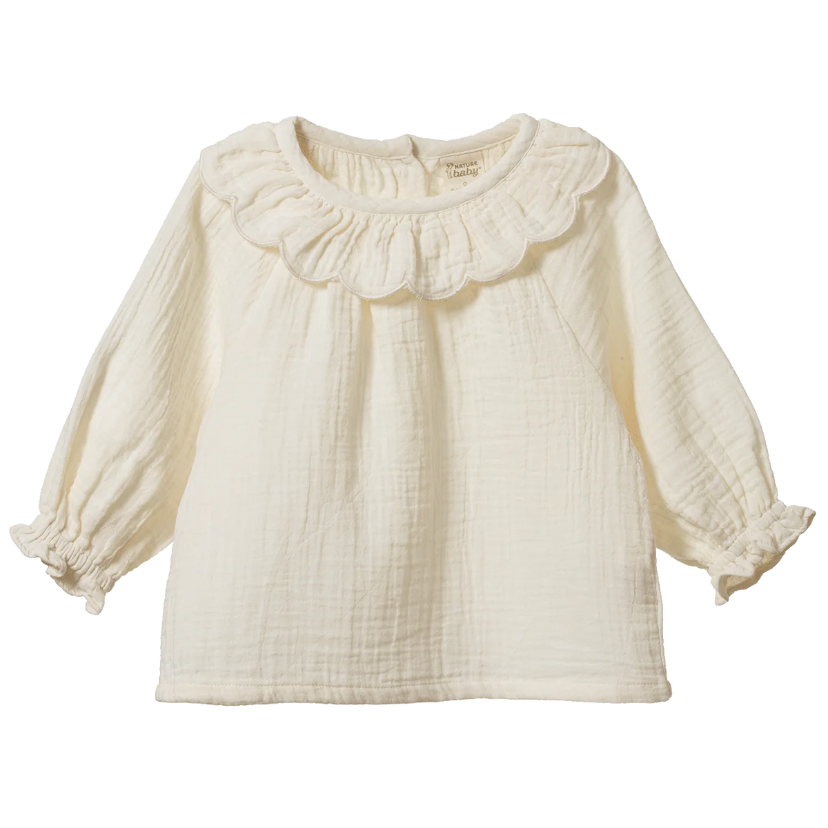 ruffle cameron blouse