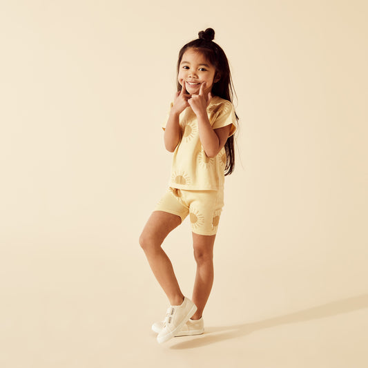 organic knitted set