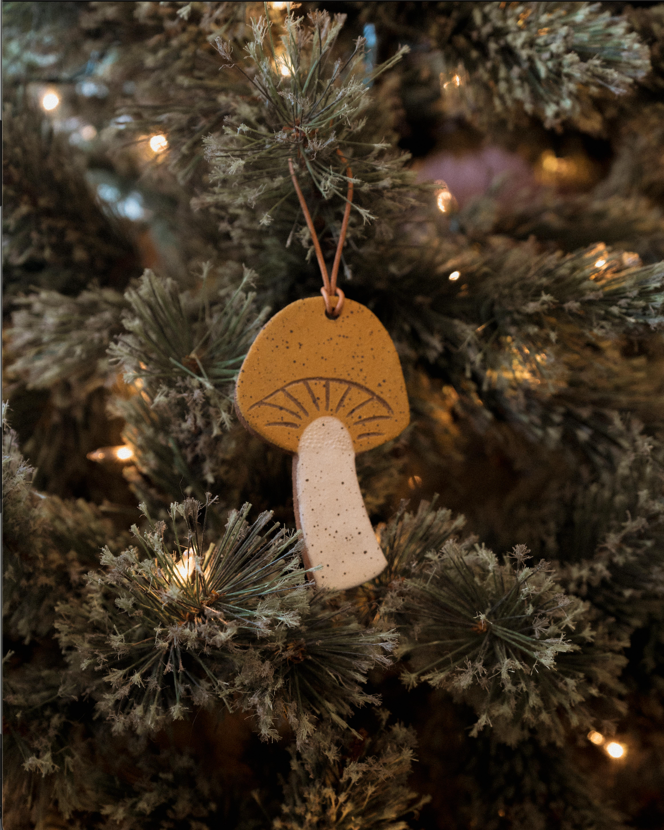 Wit And Co. x Covet & Ginger mushroom ornament