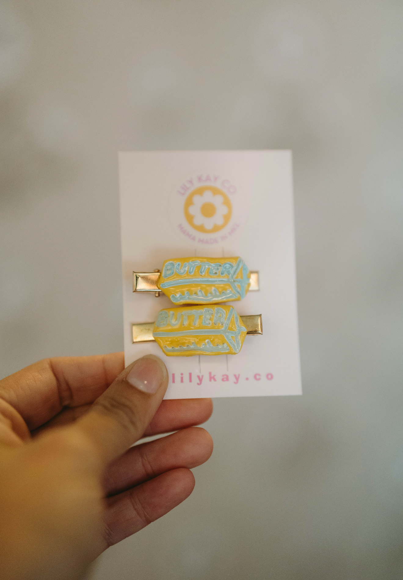 butter hair clips