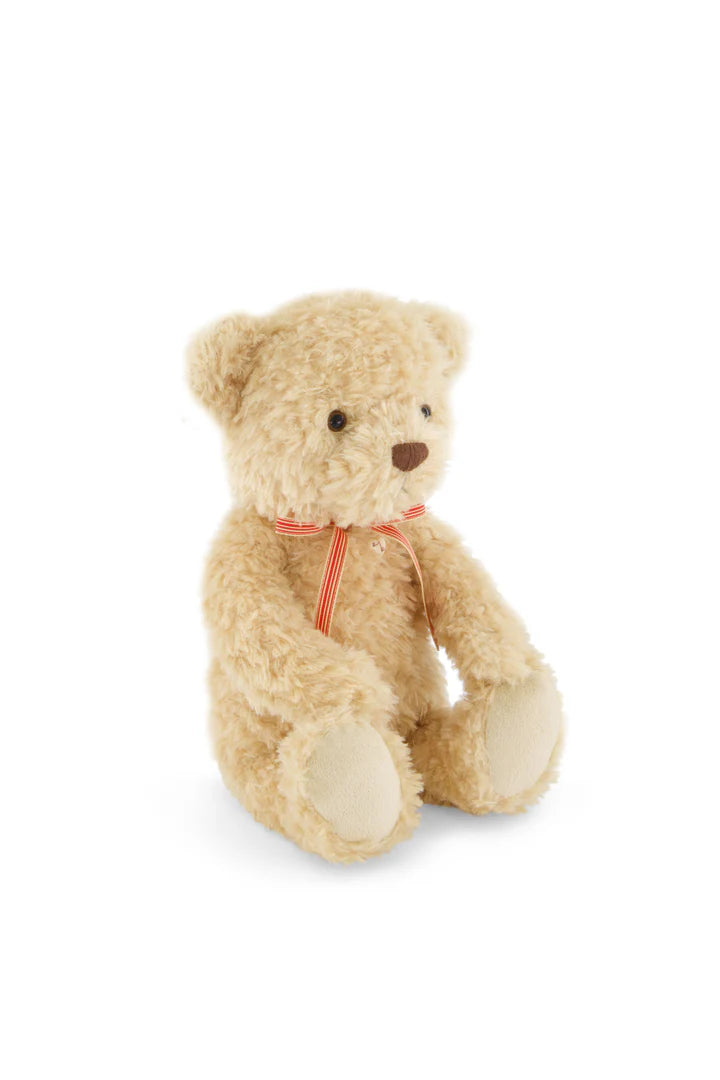arthur the bear with red stripe bow