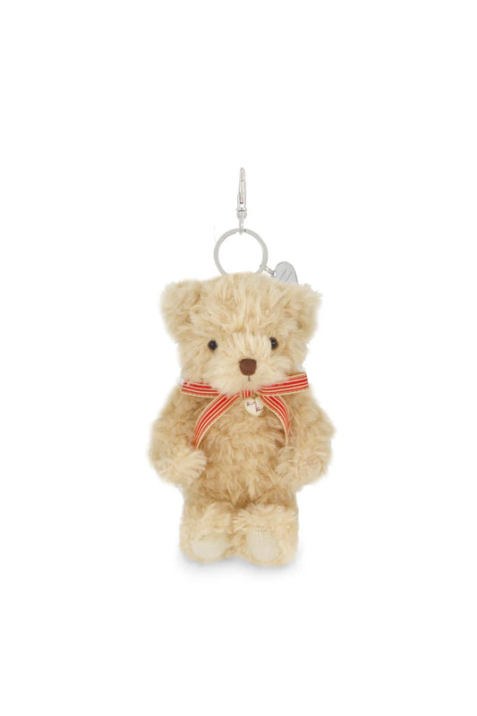 arthur the key ring - red stripe bow