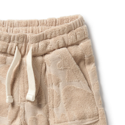 organic terry short