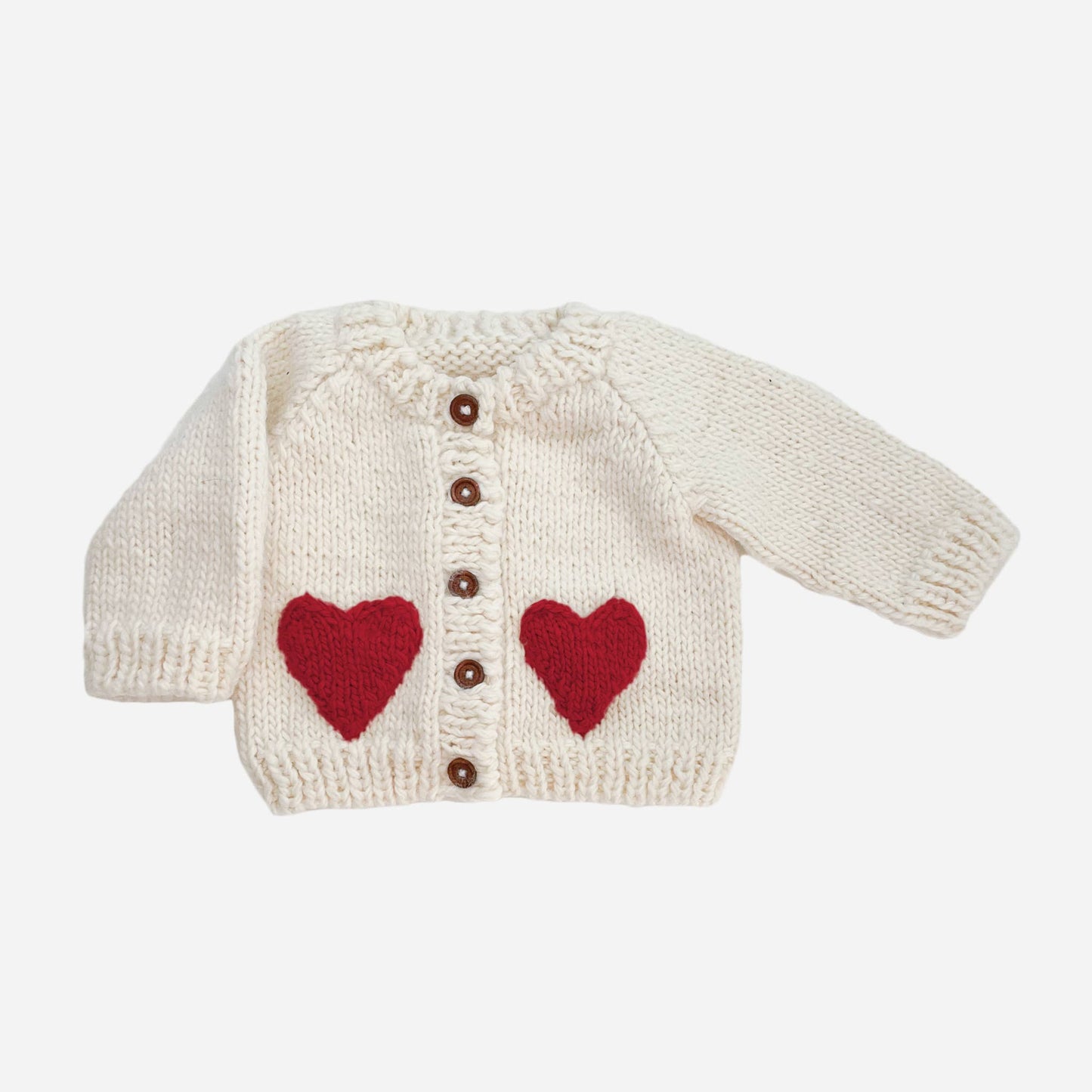 heart cardigan