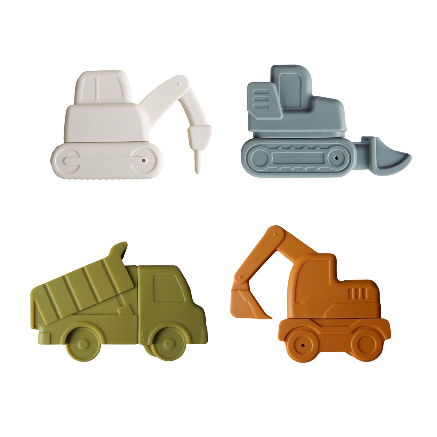 construction silicone bath toy set