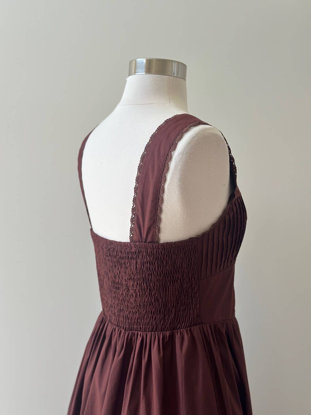 tie front midi dress