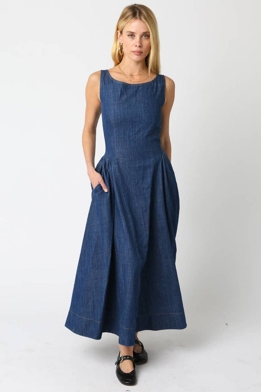 rin denim dress