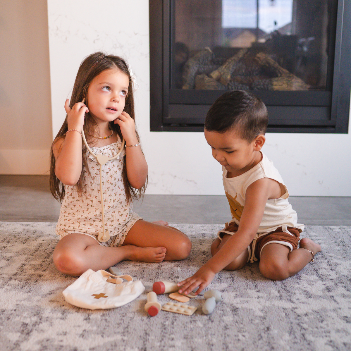 doctor kids pretend playset