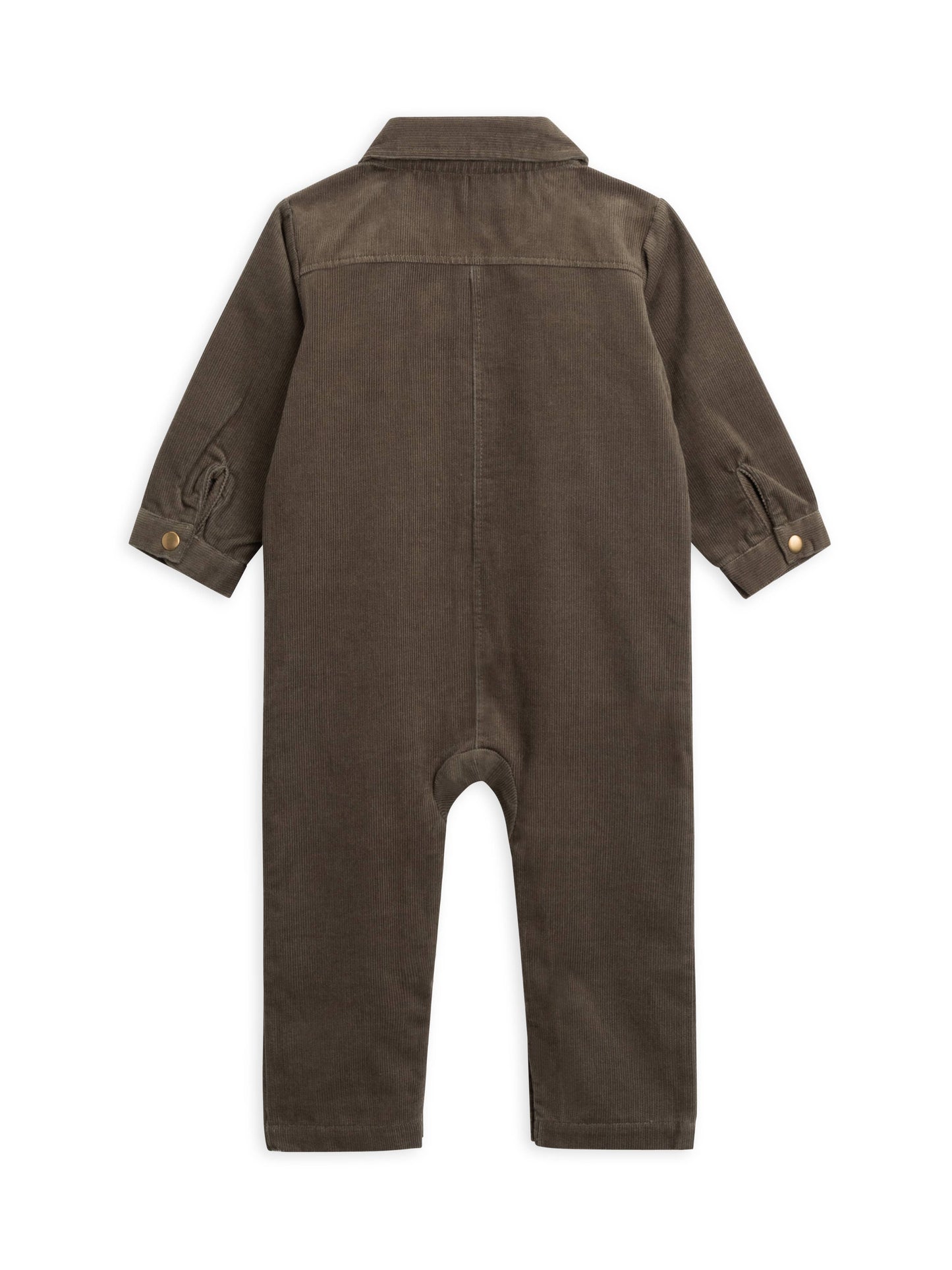 organic baby flynn corduroy romper