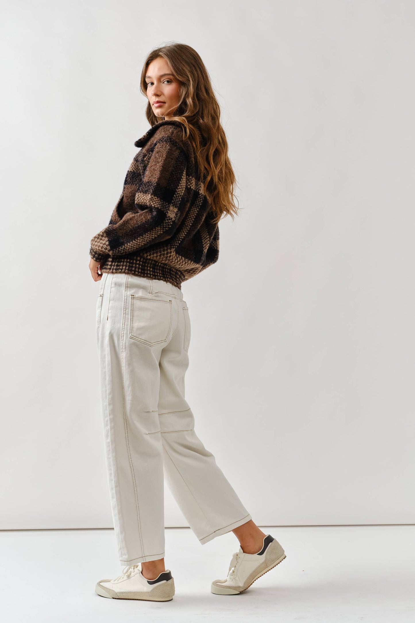 button down cardigan