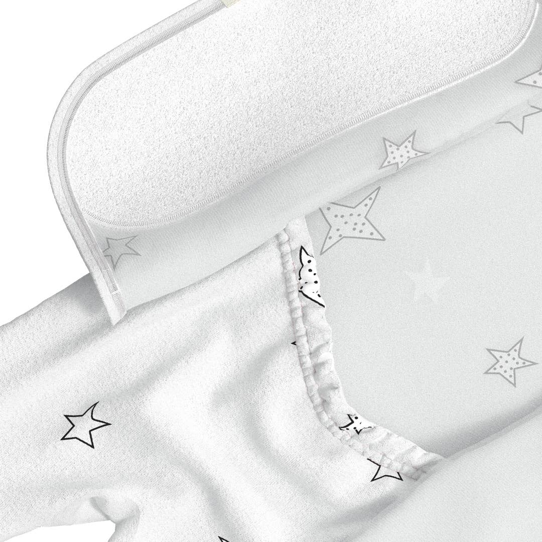 stars skin-to-skin footie