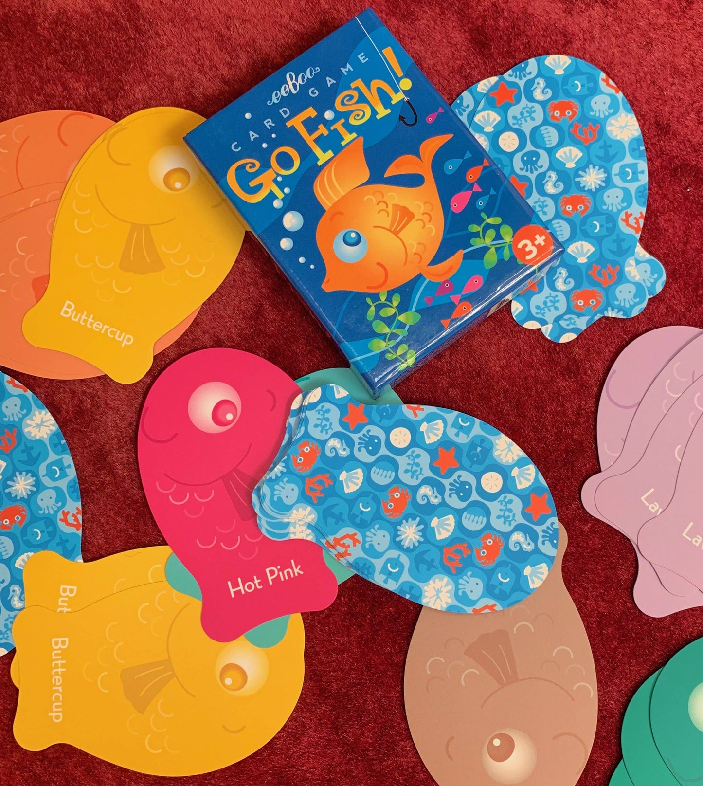 color go fish playing cards