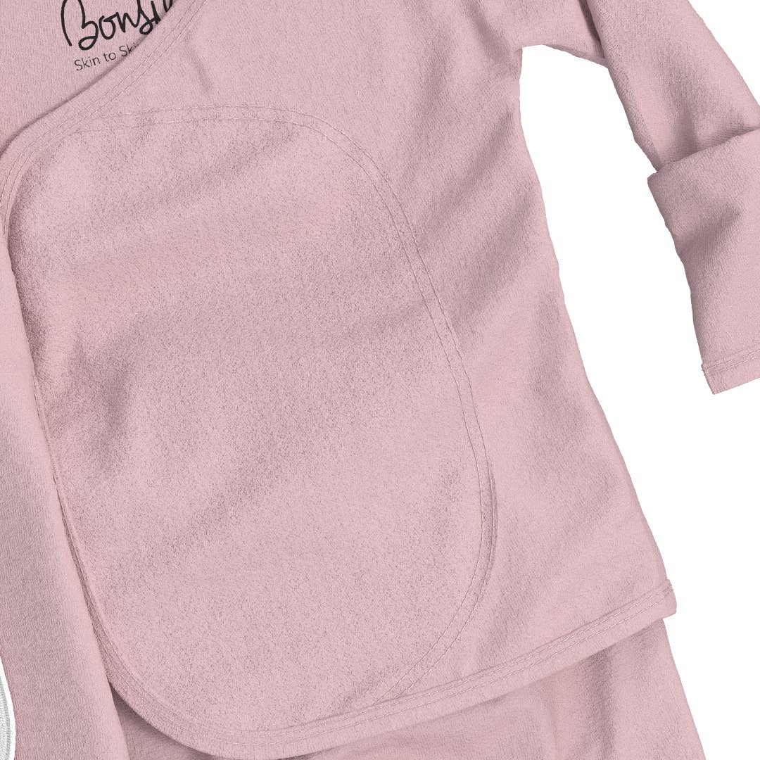 peony skin-to-skin footie