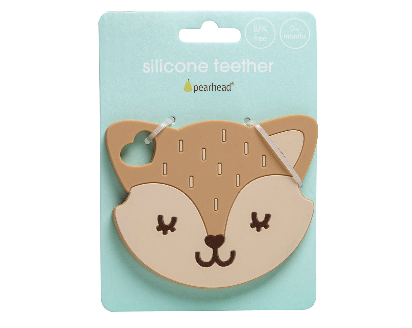 fox silicone teether