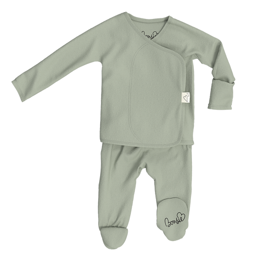 avocado skin-to-skin footie