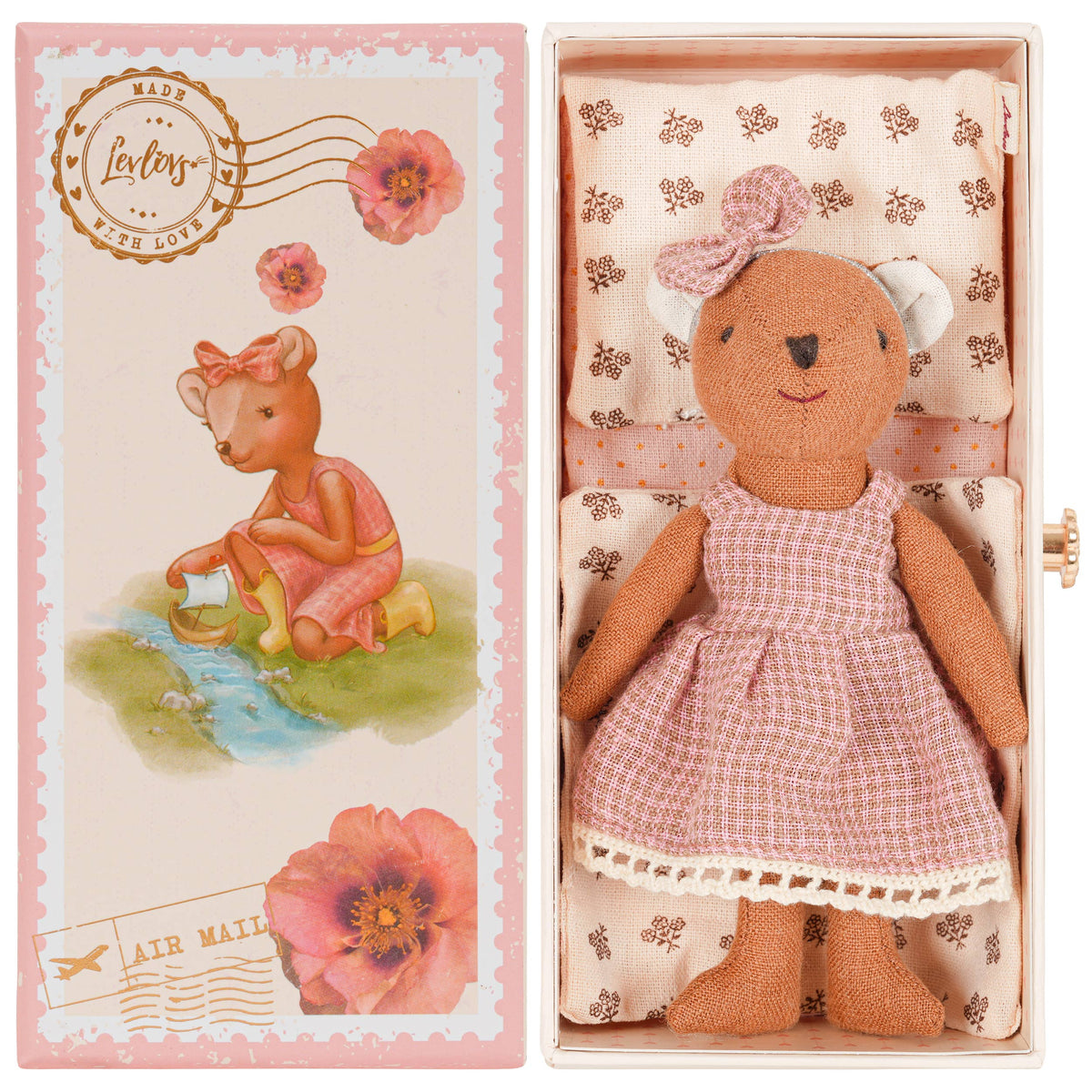 bear in stamp box
