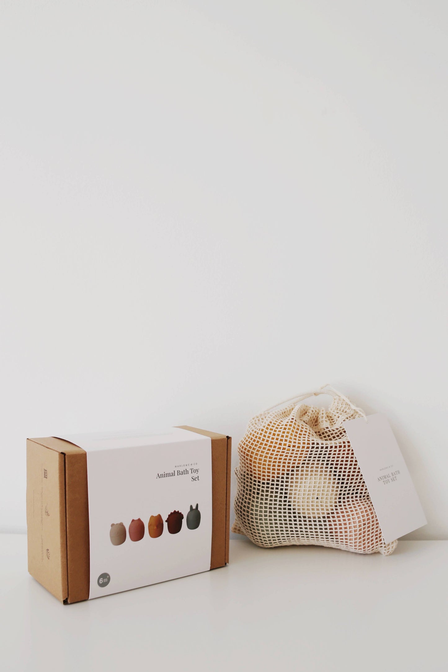 animal silicone bath set