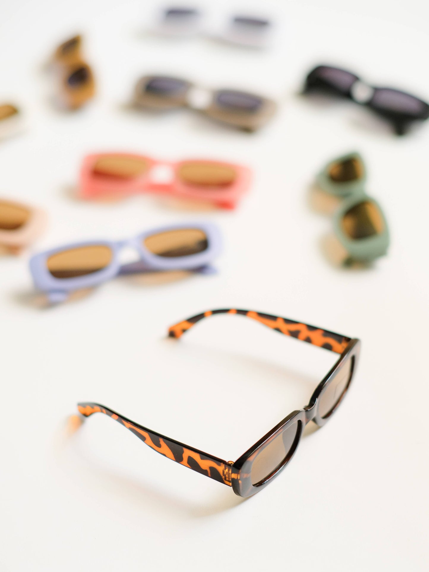 retro rectangular sunglasses - kids