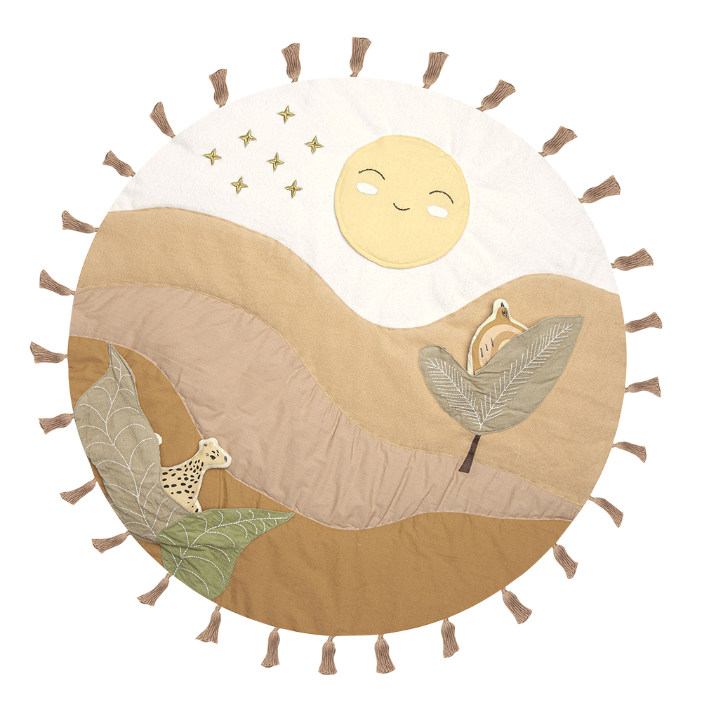 desert sunset activity mat
