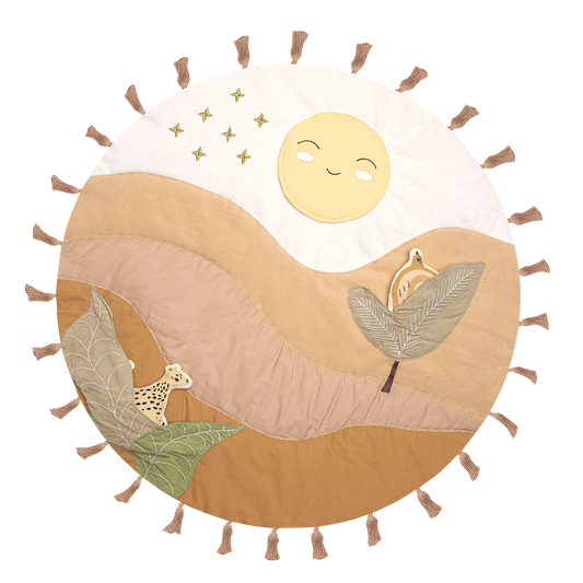 desert sunset activity mat