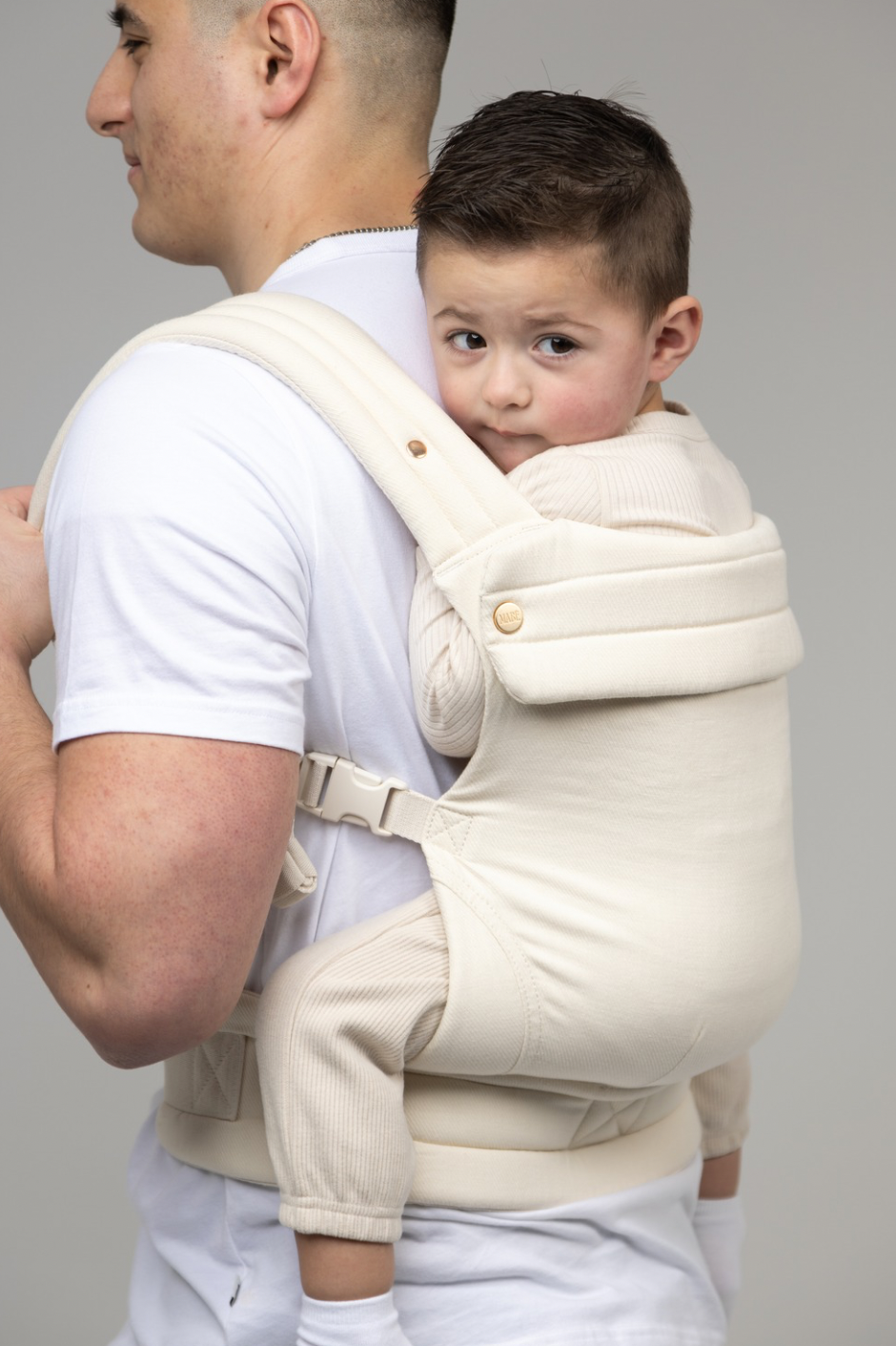 the monarch baby carrier - natural ivory