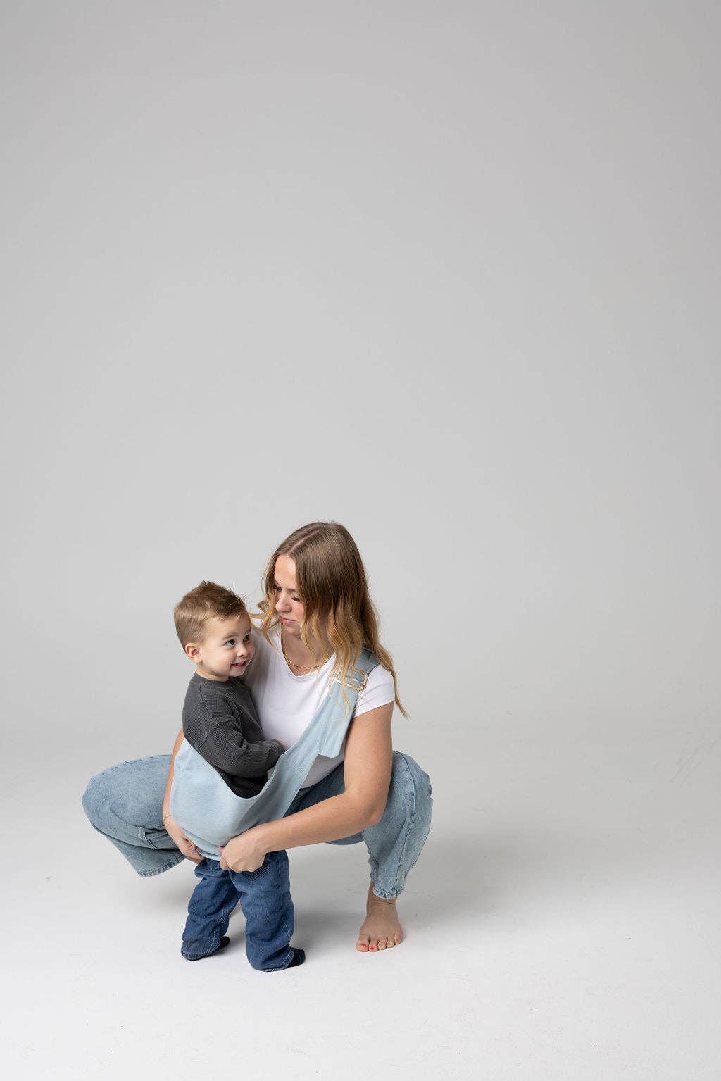 monarch toddler sling - dream wash denim