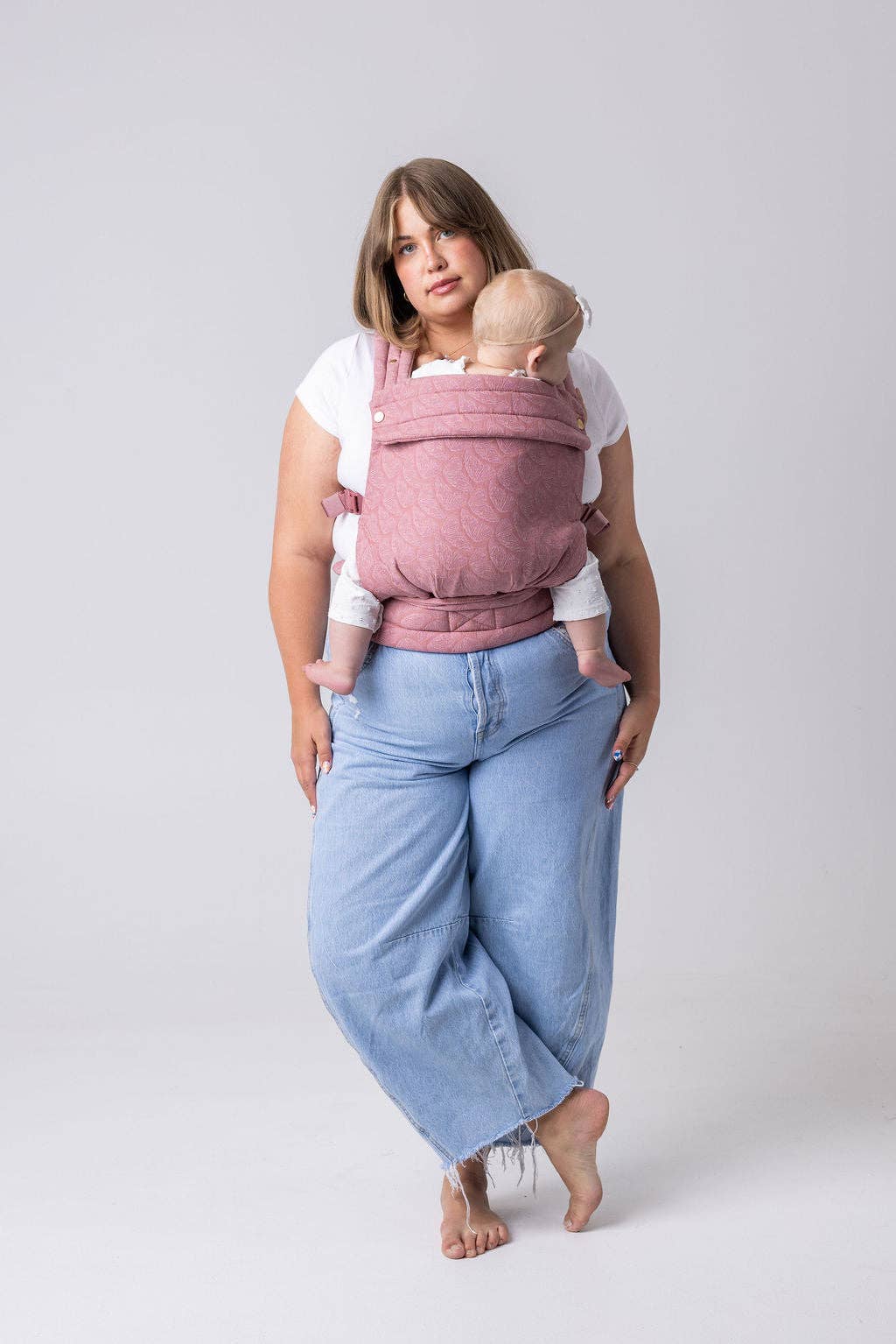 the monarch baby carrier - mauve wings