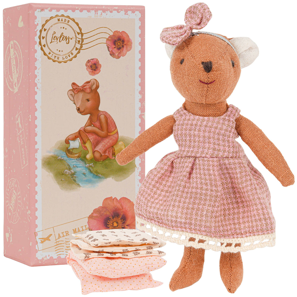 bear in stamp box