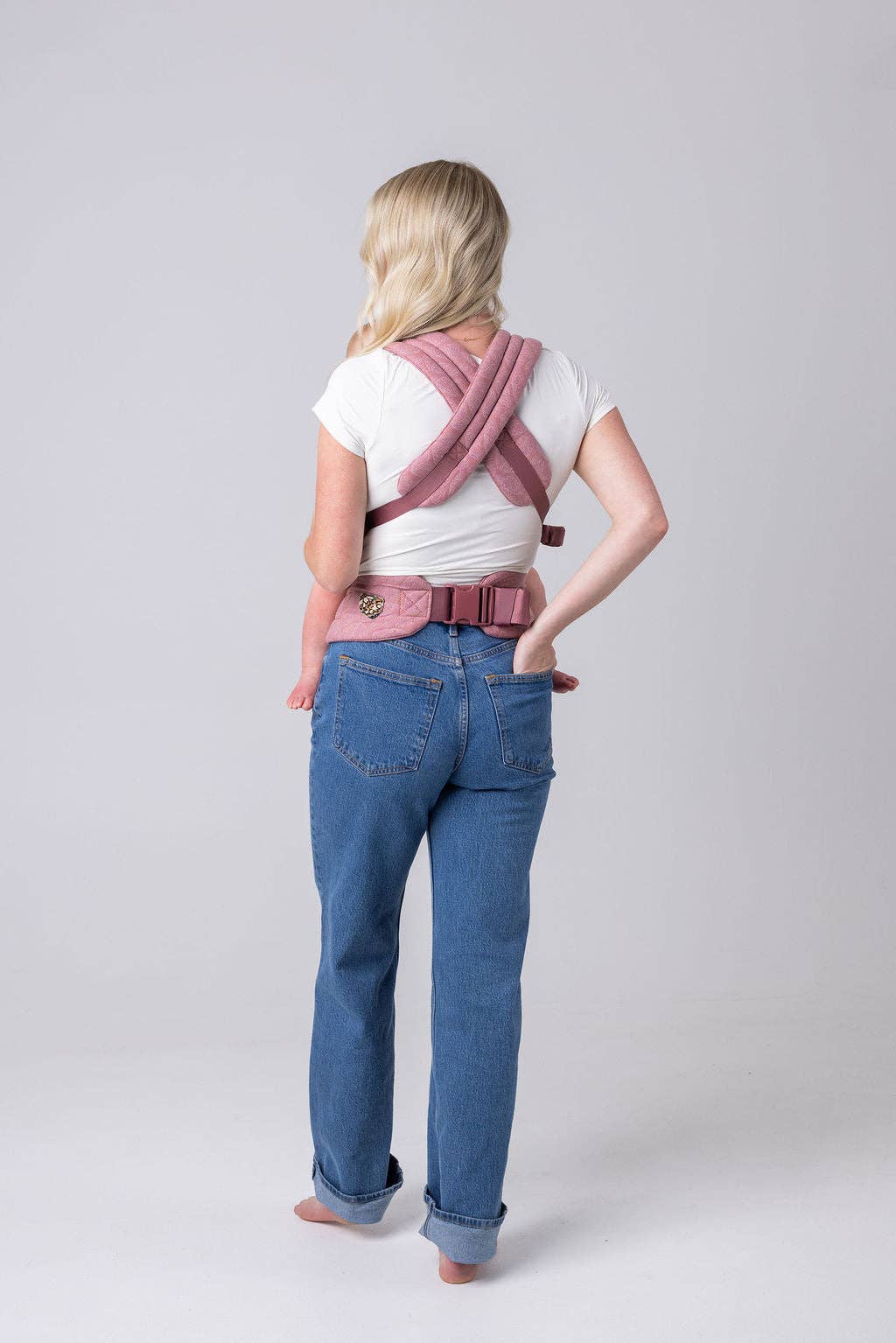 the monarch baby carrier - mauve wings