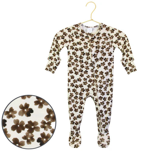 sloane zipper footies