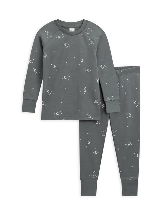 Organic Baby Long Sleeve Jammies - Night Sky